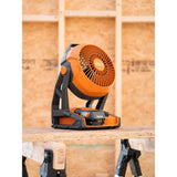 RIDGID 18V Cordless Jobsite Fan Kit with 4.0 Ah Battery and Charger