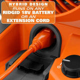 RIDGID 18V Cordless Jobsite Fan Kit with 4.0 Ah Battery and Charger
