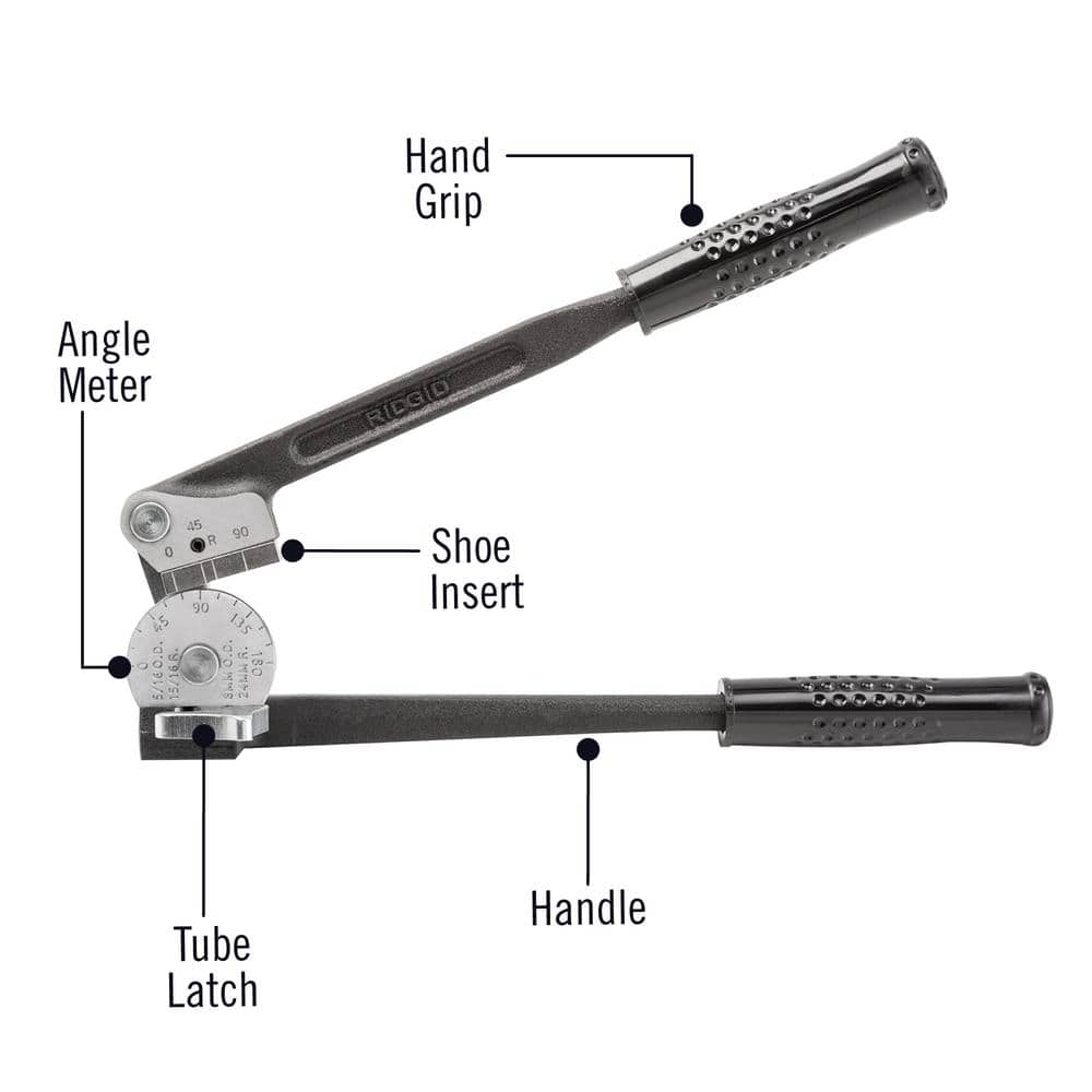 RIDGID 1/2 in. Capacity Model 408 Tubing Bender