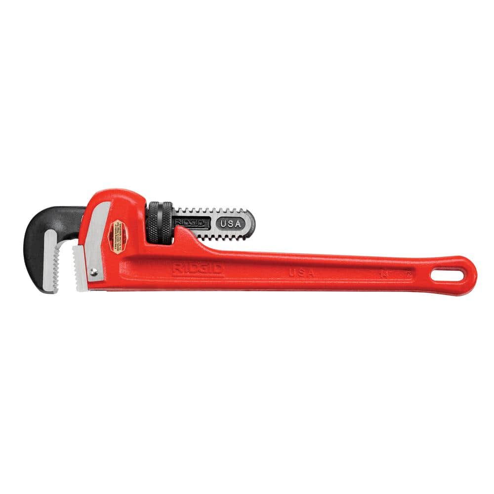 RIDGID 14 in. Heavy-Duty Straight Pipe Wrench