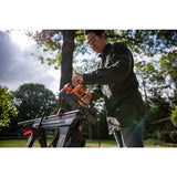 RIDGID 18V Compact Band Saw with 32-7/8 in. Blade and 4.0 Ah Lithium-Ion Battery