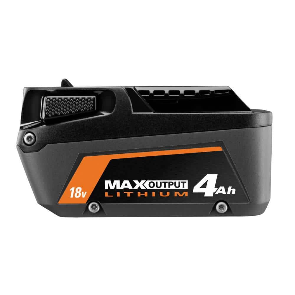 RIDGID 18V MAX Output Starter Kit with (2) 4.0 Ah MAX Output Batteries and Charger with FREE 18V 6-Port Charger