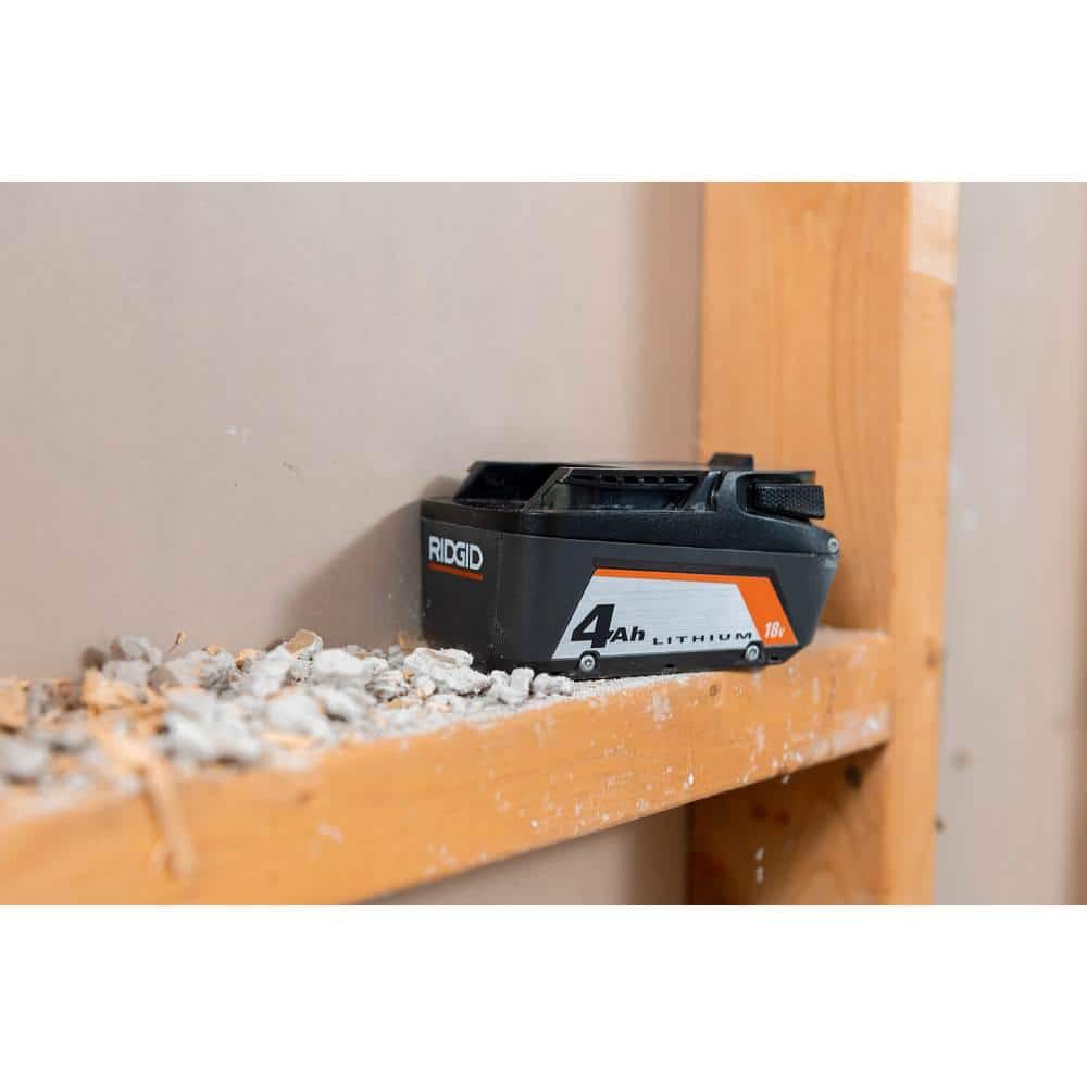 RIDGID 18V Lithium-Ion 4.0 Ah Battery (4-Pack)