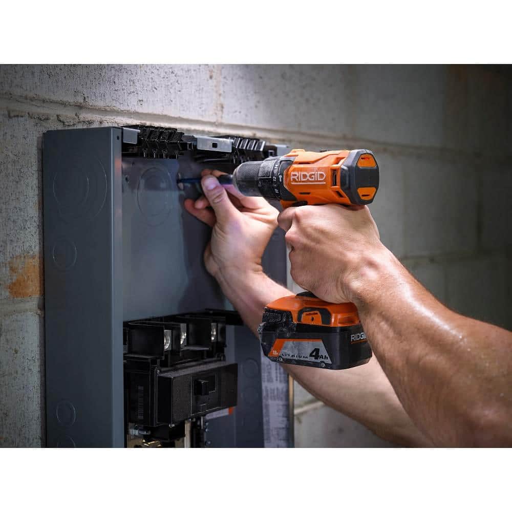 RIDGID 18V Lithium-Ion 4.0 Ah Battery (4-Pack)