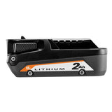 RIDGID 18-Volt Lithium-Ion 2.0 Ah Battery Pack and Charger Kit