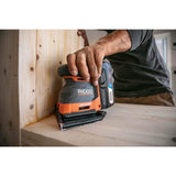 RIDGID 18V Brushless Cordless 18-Gauge 2-1/8 in. Brad Nailer with OCTANE Brushless 3-Speed 1/4 Sheet Sander (Tools Only)