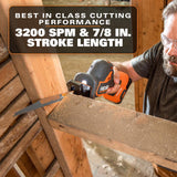 RIDGID 18V Brushless Cordless 2-Tool Combo Kit w/ Impact Wrench, SubC One Handed Recip Saw, 4.0 Ah MAX Output Battery & Charger