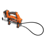 RIDGID 18V Brushless Cordless 2-Tool Combo Kit with High-Torque Impact Wrench, Grease Gun, 4.0 Ah Battery, and Charger