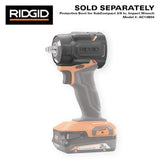 RIDGID 18V Cordless 3-Tool Combo Kit with LED Light, SubC Impact Wrench, Extended Reach Ratchet, (2) 2.0 Ah Batteries & Charger