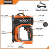 RIDGID 18V Cordless 3‑Tool Combo Kit with (2) 2.0 Ah Batteries, Charger, Bag, and Free Hand Vacuum