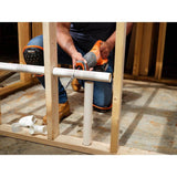 RIDGID 18V Cordless 4-Tool Combo Kit with (1) 4.0 Ah Battery, (1) 2.0 Ah Battery, Charger, and Bag