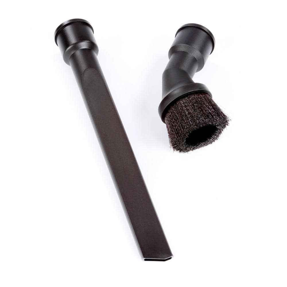 1-1/4 in. to 1-7/8 in. Dusting Brush and Crevice Tool Accessory Kit for RIDGID Wet/Dry Shop Vacuums