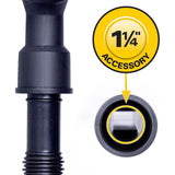 1-1/4 in. to 1-7/8 in. Dusting Brush and Crevice Tool Accessory Kit for RIDGID Wet/Dry Shop Vacuums