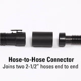 Hose and Accessory Adapter Kit for RIDGID Wet/Dry Shop Vacuums, VT1755