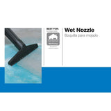 2-1/2 in. Wet Nozzle Squeegee Accessory for RIDGID Wet/Dry Vacs