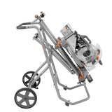 RIDGID Universal Foldable Mobile Miter Saw Stand with Mounting Braces, AC9946