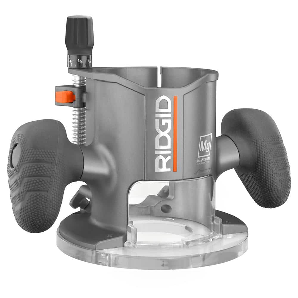 RIDGID 11 Amp 2 HP 1/2 in. Corded Fixed Base Router (R22002)