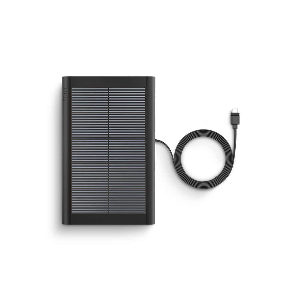 Ring Small Solar Panel, Black