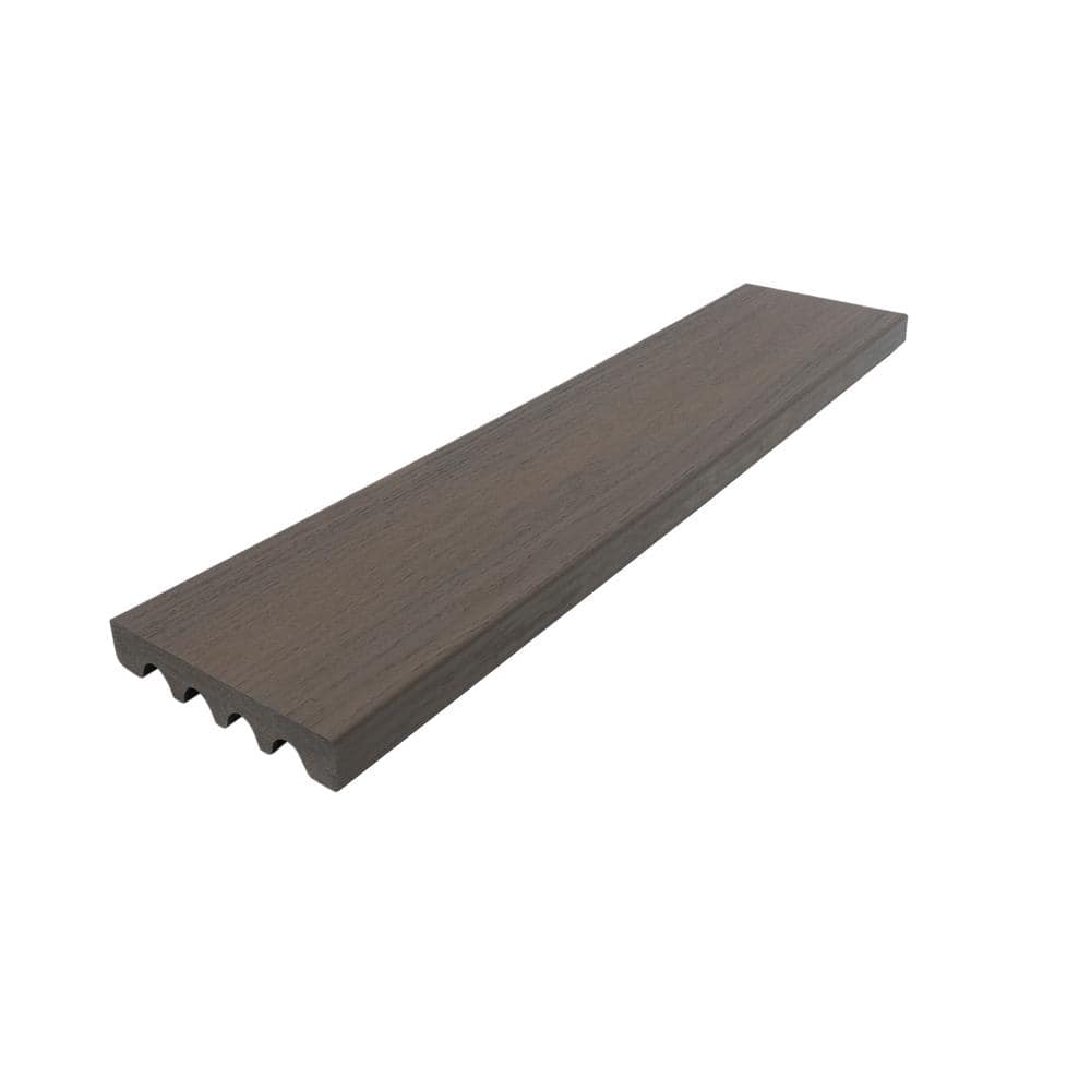 MoistureShield Elevate Riverbank 1 in. x 5.4 in. x 20 ft. Solid Edge Capped Composite Decking (10-Pack)