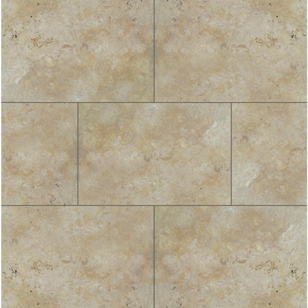 MSI Riviera 2 cm. x 24 in. x 16 in. Tumbled Travertine Paver Tile (2.67 sq. ft.)