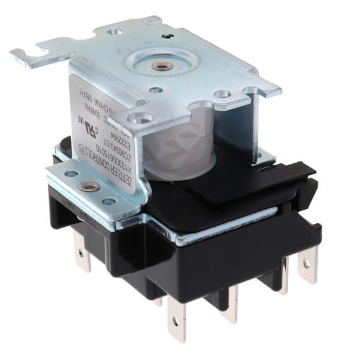 Trane RLY02463 relay - side view (Voltage: 24V; Product Type: Relay)