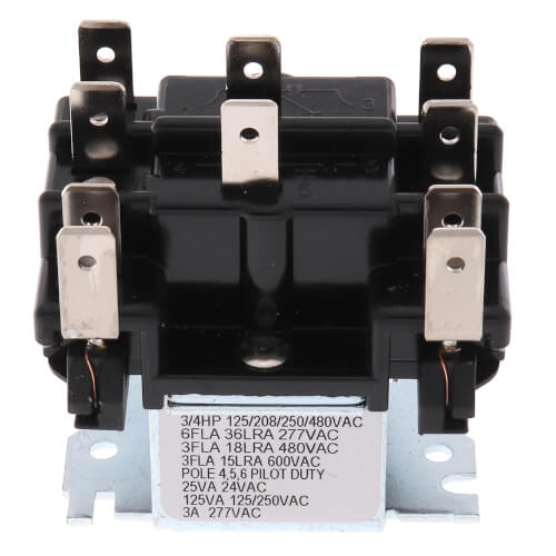 Trane RLY02463 relay - detail view (Voltage: 24V; Product Type: Relay)