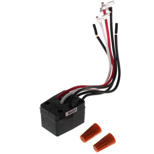 Supco RO81 capacitor - front view (Type: Relay; Voltage: 115V)
