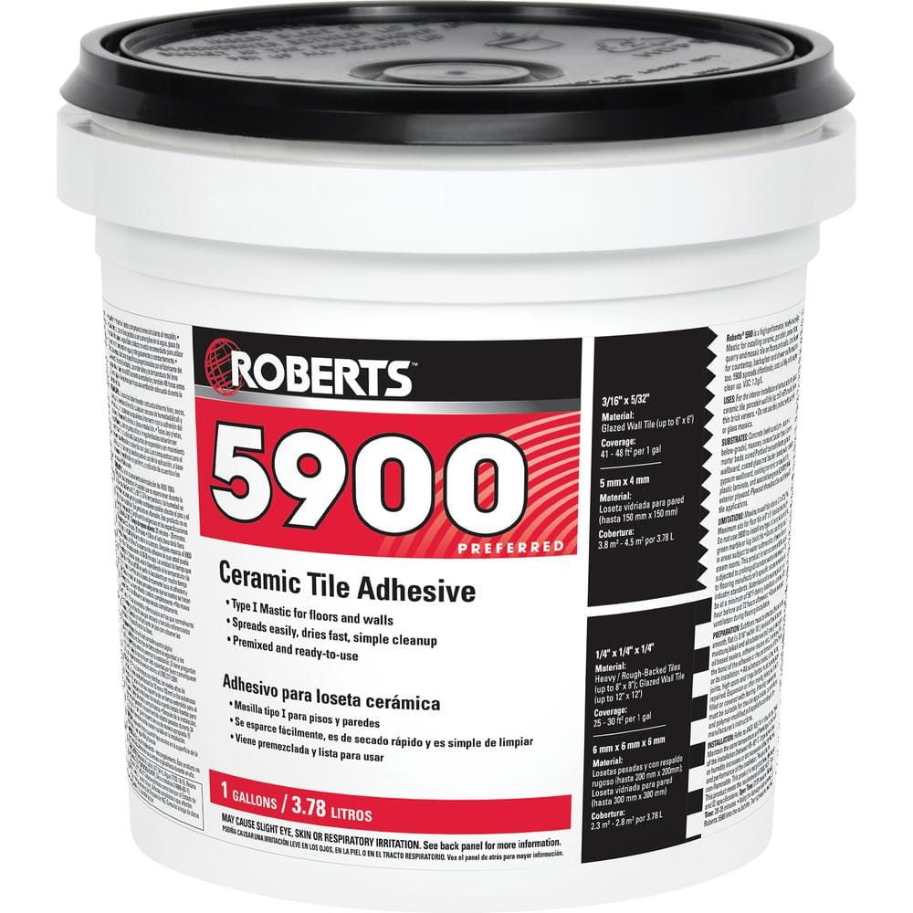 ROBERTS 1 Gal. Ceramic Tile Adhesive