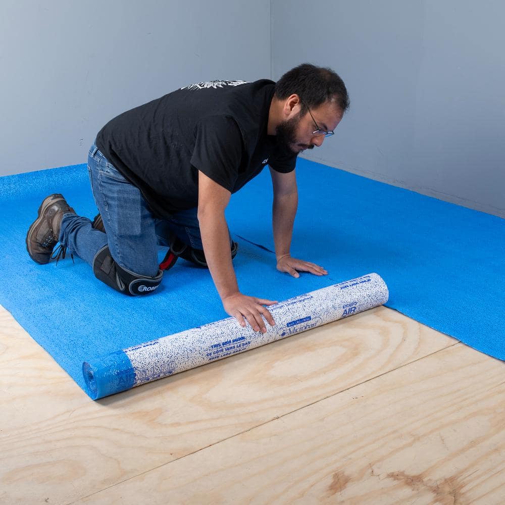 ROBERTS AirGuard 630 sq. ft. 40 in. x 189 ft. x 2 mm 5-in-1 Underlayment with Microban for Laminate and Engineered Wood Floors