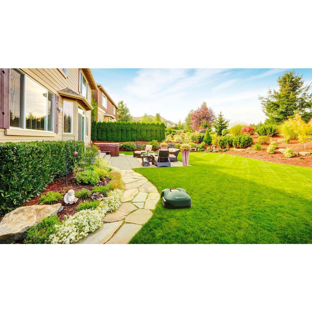 Robomow RK2000 8.25 in. 4.9 Ah Lithium-Ion Robot Lawn Mower Up to 1/2 Acre