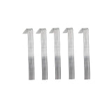 Robtec 6-1/2 in. 11-Gauge Aluminum Chain Link Fence Ties (100-Pack)