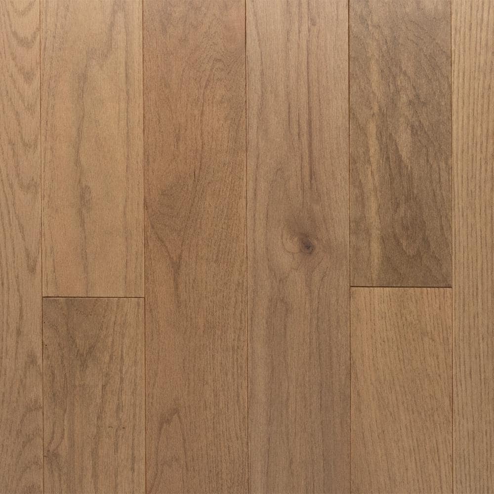 Blue Ridge Hardwood Flooring Northern Coast Rock Cliffs Oak 3/4 in. T x 3 in. W Smooth Solid Hardwood Flooring (24 sq.ft./case)