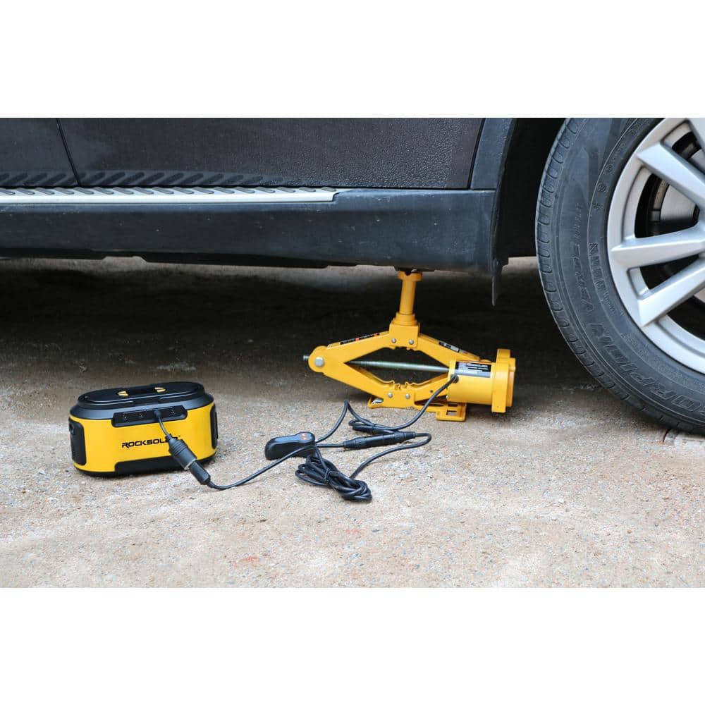 ROCKSOLAR READY 300-Watt Peak Push Button Start Quiet Gasless Portable Power Generator