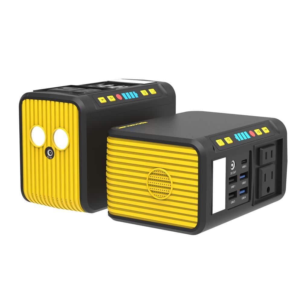 ROCKSOLAR 80-Watt Li-Battery Generator Multi-function Push Button Start Portable Power