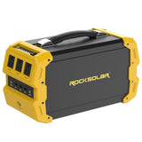 ROCKSOLAR Nomad 400-Watt Powe Station Plus 100-Watt Foldable Solar Panel Solar Generator Kit
