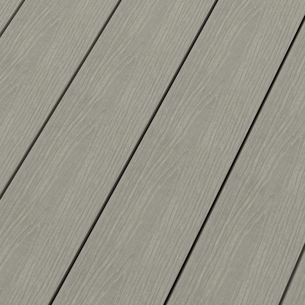 NewTechWood UltraShield Natural Voyager Series 1 in. x 6 in. x 8 ft. Roman Antique Hollow Composite Decking Board (49-Pack)