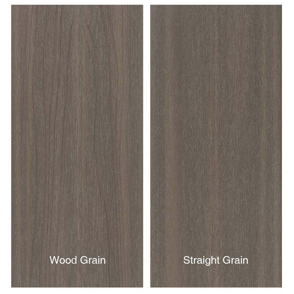 NewTechWood UltraShield Naturale Voyager 1 in. x 6 in. x 1 ft. Roman Antique Hollow Composite Decking Board Sample