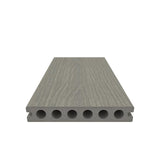 NewTechWood UltraShield Naturale Voyager 1 in. x 6 in. x 1 ft. Roman Antique Hollow Composite Decking Board Sample