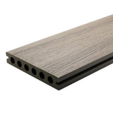 NewTechWood UltraShield Naturale Voyager 1 in. x 6 in. x 1 ft. Roman Antique Hollow Composite Decking Board Sample