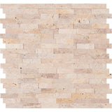 MS International STIK Wall-Tile Roman Beige 12 x 12 Stone Peel & Stick Mosaic Tile