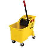 Rubbermaid Commercial 31 Qt. Tandem Mop Bucket with Wringer
