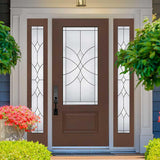 Regency Collection Customizable Fiberglass Front Door - Slab