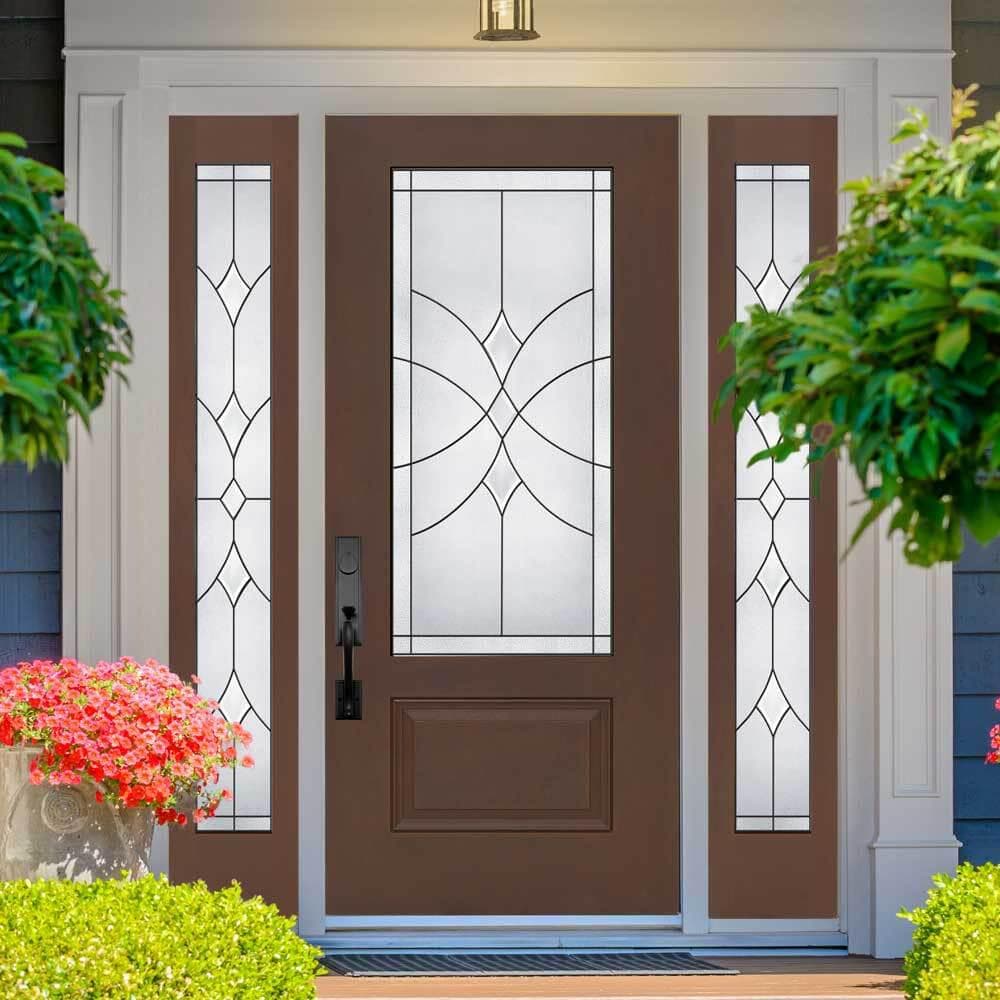 Regency Collection Customizable Fiberglass Front Door - Slab