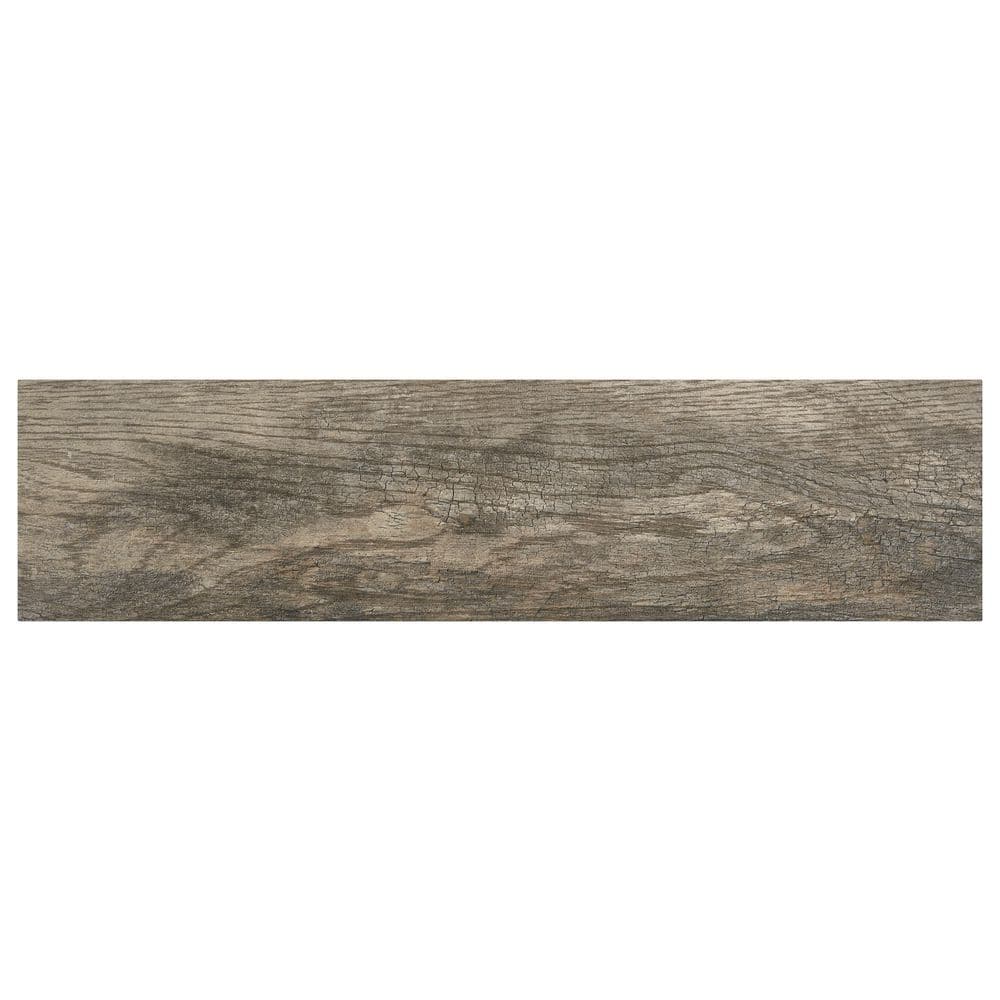 Marazzi Montagna Rustic Bay 6 in. x 24 in. Glazed Porcelain Floor and Wall Tile (14.53 sq. ft. per Case)