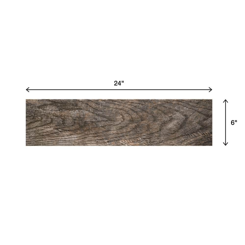 Marazzi Montagna Rustic Bay 6 in. x 24 in. Glazed Porcelain Floor and Wall Tile (14.53 sq. ft. / case)