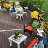 TimberTech Composite Terrain 1 in. x 6 in. x 1 ft. Grooved Rustic Elm Composite Sample (Actual: 0.94 in. x 5.36 in. x 1 ft)