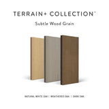 TimberTech Composite Terrain 1 in. x 6 in. x 1 ft. Grooved Rustic Elm Composite Sample (Actual: 0.94 in. x 5.36 in. x 1 ft)