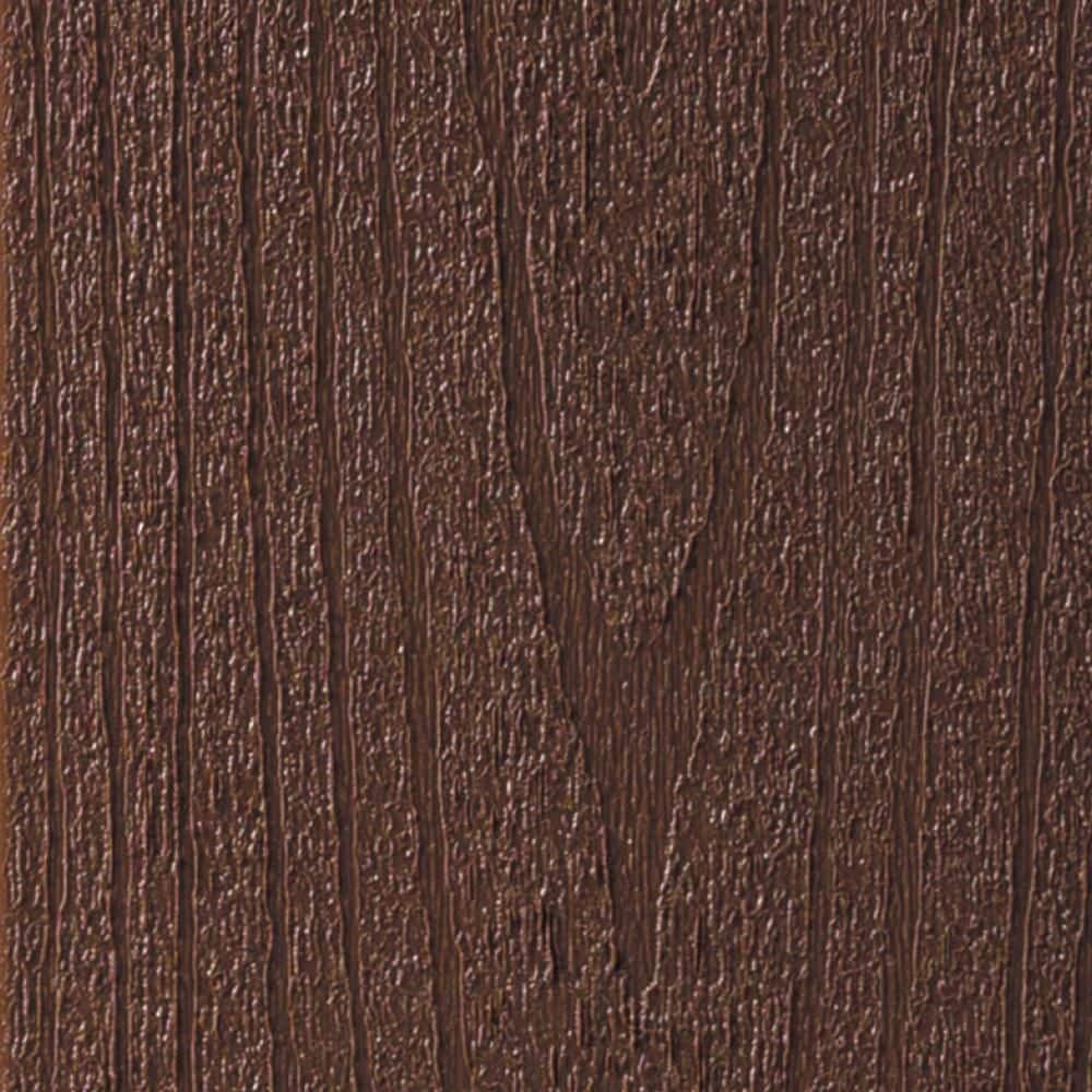 TimberTech Composite Terrain 1 in. x 6 in. x 1 ft. Grooved Rustic Elm Composite Sample (Actual: 0.94 in. x 5.36 in. x 1 ft)