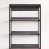Klair Living Monica 32 in. W Rustic Gray Wood Closet System Walk-in Closet With 5 Shelves