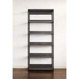 Klair Living Monica 32 in. W Rustic Gray Wood Closet System Walk-in Closet With 5 Shelves